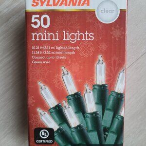 50 miniature white lights